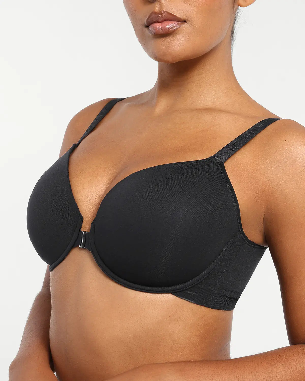 Bare Essentials™ Skin Flow™ Front Close Underwired T-Shirt Bra
