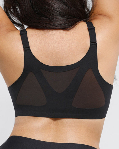 Bare Essentials™ Cream Touch™ Wireless Front-Hook Back Smooth Bra