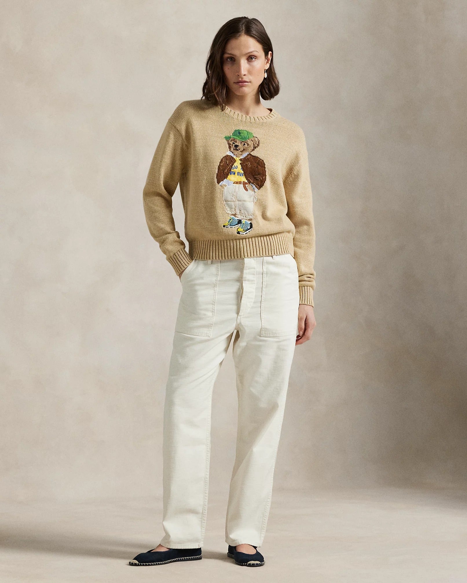 Sweater R&L | Polo Bear Beige